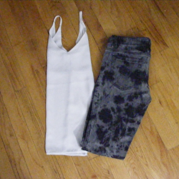 Forever 21 Black and Grey Jeans EUC - Picture 4 of 8
